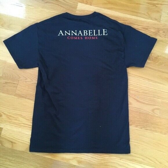 Annabelle Horror Movie Promo Poster Tshirt Black M - Picture 2 of 3